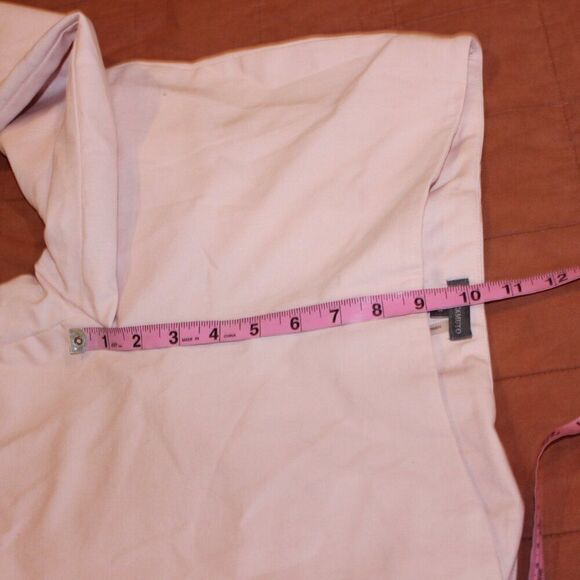 Vince Camuto Pink Tapered Side Zip Straight Leg Pants Women's Size 8 - Picture 8 of 11